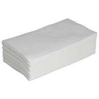 Frokostserviet, 1-lags, 1/8 fold, 30x33cm, hvid, nyfiber