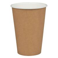 Gastro kaffebæger 9,3cm Ø7cm 20cl PE/pap brun