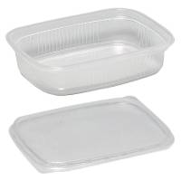 Plastbakke 10,8x8,1x2,5cm 125ml PP klar