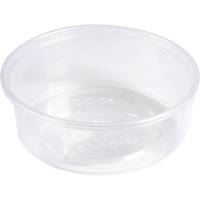 Portions plastbæger 3,1cm Ø10,1cm 125 ml PP plast klar