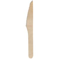 Gastro kniv 16,5cm 100 % komposterbar birketræ brun