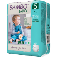 Bambo Nature ECO svanemærket børne bleer Str.5 til 11-17 kg