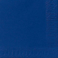 Duni frokostserviet 3-lags 1/4 fold 33x33cm mørkeblå