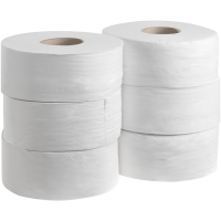 Kimberly-Clark Kleenex Jumborulle 2-lags Mini 190mx9cm Ø20cm hvid