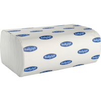 Bulkysoft håndklædeark 2-lags Z-fold 24x20cm 8cm hvid 