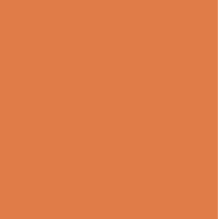 Duni frokostserviet 3-lags 1/4 fold 33x33cm sun orange