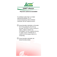 Green Care Professional etiket til SANET Alkastar