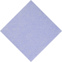 Alt-mulig-klud OEKO-TEX perforeret 38x38 cm blå