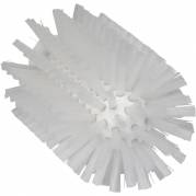 Vikan rørbørstehoved til skaft medium Ø7,7cm hvid