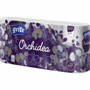 Grite Orchidea White toiletpapir 3-lags Miljøvenligt hvid