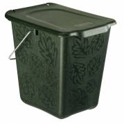 Bio affaldsspand, Rotho Greenline, 26x20,8x25,2cm, 7 l, mørkegrøn *Denne vare tages ikke retur*