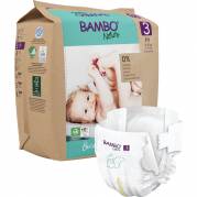 Bambo Nature svanem&aelig;rket b&oslash;rne bleer str. 3, 4-8 kg