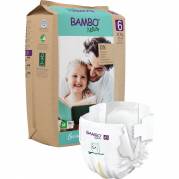 Bambo Nature svanem&aelig;rket b&oslash;rne bleer str. 6, 16+ kg