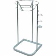 Affaldsstativ st&aring;l galvaniseret st&aring;l 240 liter 