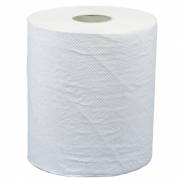 Neutral Håndklæderulle 1-lags Midi 100% genbrugspapir med spiralhylse hvid