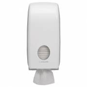 Kimberly-Clark Dispenser til toiletpapir i ark mini Aquarius hvid