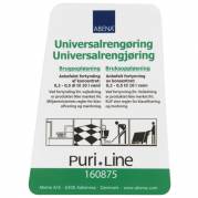 Puri-Line etiket til Universalreng&oslash;ring til bruseflasken 160870