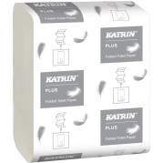 Katrin Plus Toiletpapir i ark 2-lags 23x10,3cm 100% nyfiber hvid