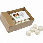 Fyrfadslys 2,5cm Ø3,8cm 7 timer stearin hvid