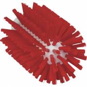 Vikan rørbørstehoved til skaft medium Ø7,7cm rød