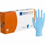 Unders&oslash;gelseshandske Classic Str. M pudderfri nitril bl&aring;