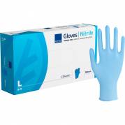 Unders&oslash;gelseshandske Classic Str. L pudderfri nitril bl&aring;