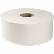 Care-Ness Excellent Eco Jumborulle 2-lags Midi hvid 100% nyfiber