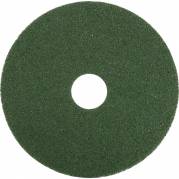 Gulvrondel 20" Ø508mm genanvendt PET fiber til grovere rengøring grøn