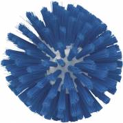 Vikan rørbørstehoved 16cm Ø17,5cm polyester/PP/rustfrit stål blå