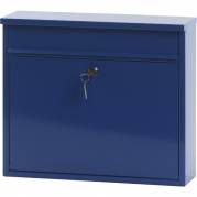  V-part postkasse til vægmontering 11x36x31,5cm, blå