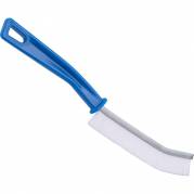 Sanitetsbørste 21cm polyester/PP/rustfrit stål blå
