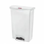 Rubbermaid Step-on pedalspand 90L hvid