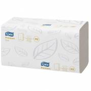 Tork Håndklædeark Express H2 Premium 2-lags W-fold 100288 hvid