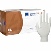 Undersøgelseshandske Classic Protect XL nitril hvid