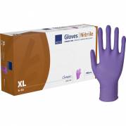 Undersøgelseshandske Classic Sensitive XL nitril lilla