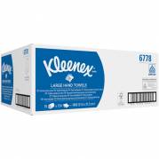Kimberly-Clark Kleenex håndklædeark 2-lags Z-fold hvid