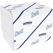 Kimberly-Clark Scott toiletpapir i ark 2-lags 18,6x11cm hvid