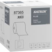 Katrin Plus toiletpapir 2-lags Ø13,5cm papir 100% nyfiber hvid