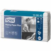 Tork W4 Plus Industriaftørring 2-lags 32,4x38,5cm 130043 hvid