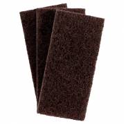 3M Scotch-Brite 8541 skurefiber 25,4x2,8x11,7cm brun