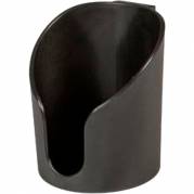 Flaskeholder, Tina Trolleys Exclusive, 12cm, &Oslash;9cm, sort, plast, til 1 flaske, komplet