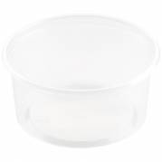 Duni bakke 101x101x48mm 250 ml PP Delipack rund klar