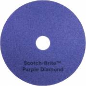 3M Scotch-Brite Gulvrondel 17" &Oslash;432mm diamant  lilla