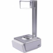 Hagleitner "badepige" dispenser 7,8x9,5x18,6cm st&aring;l plast til showergel