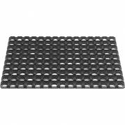 Ringgummimåtte 80x60x2,2cm gummi sort