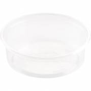 Duni portionsbæger 101x101x30mm 125ml PP Delipack rund klar