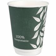 Gastro kaffebæger Green Leaves 11cm Ø9cm 36cl grøn