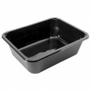 Bakke hovedret 1-rums, C 2227-1O , 22,7x17,8x7cm, 1965 ml, sort, CPET, standard