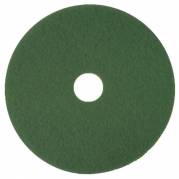 3M gulvrondel Scotch-Brite 14" &Oslash;355mm 85mm polyester/RPET gr&oslash;n