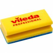 Vileda Super skuresvamp 15x7,5x5cm PE/PA/PP fin skureeffekt bl&aring;